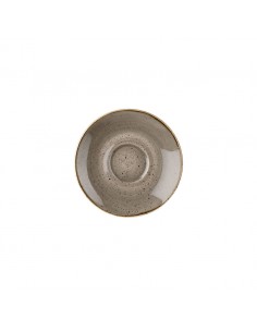 Stonecast Peppercorn Grey Saucer 15.6cm