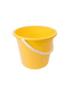 Plastic Bucket 10ltr Yellow