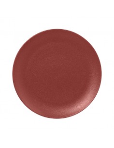 Neo Fusion Flat Coupe Plate Dark Red 27c