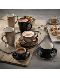 Steelite Craft Low Cup Liquorice 8.5cl