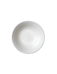 Bead White Oatmeal Bowl 16.5cm 2