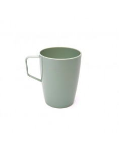 Mug Grey Green Anti Bac Polycarbonate 28.5cl