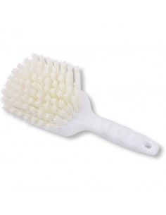 Utility Scrub Brush 8in White