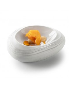 Barcelona Bowl 11cm Gloss/Matt White