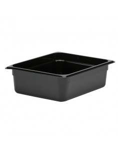 Gastronorm Container Poly 1/2 100mm Black