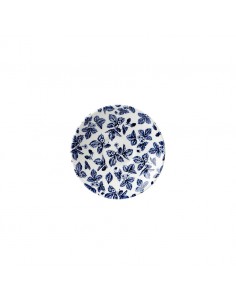 Blue Bramble Georgian Saucer 14.1cm 5.5in