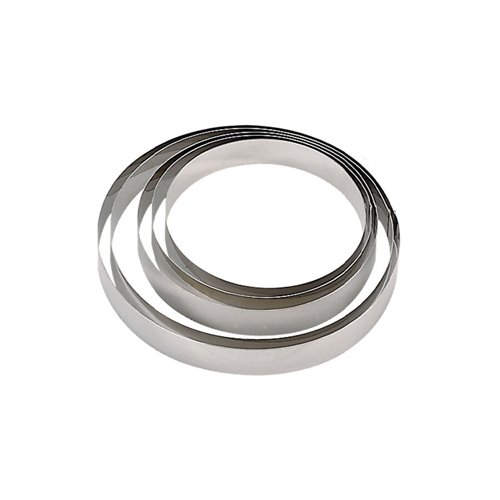 Stainless Steel Round Ring Ø 16 cm HT 4,5 cm
