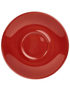 Royal Genware Saucer 12cm Red