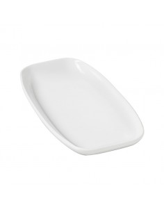 Club Rectangular Plate 36x21cm White