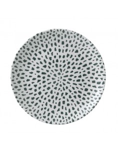 Terrazzo Green Coupe Plate 10.25in