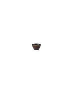 Cinnamon Brown Two Tone Contour Deep Bowl 8Oz