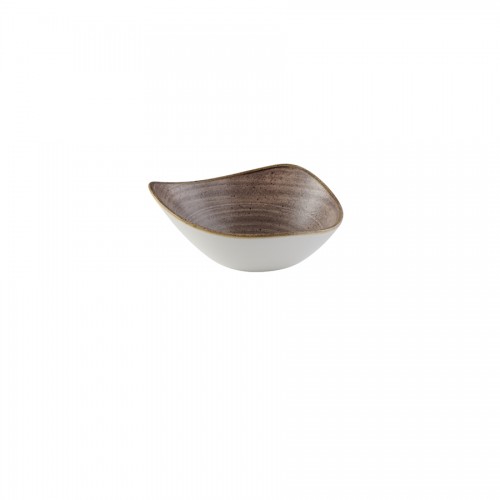 Stonecast Raw Brown Coupe Bowl 18.2cm 7 1/4 inch