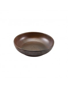 Terra Porcelain Copper Coupe Bowl 23 Cm