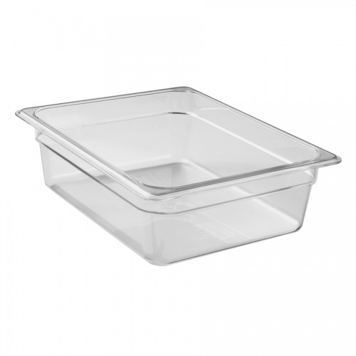 Gastronorm Container Poly 1/2 100mm Clear