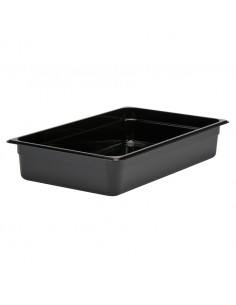 Gastronorm Container Poly 1/1 100mm Black
