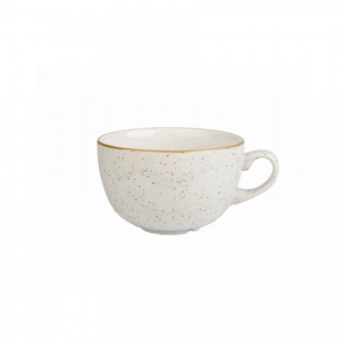 Stonecast White Cappuccino Cup 12oz