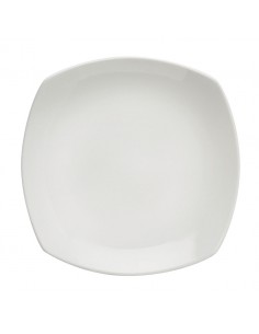 Orientix Kakuzara Square Plate - White 18 x 18cm