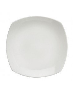 Orientix Kakuzara Square Plate - White 18 x 18cm