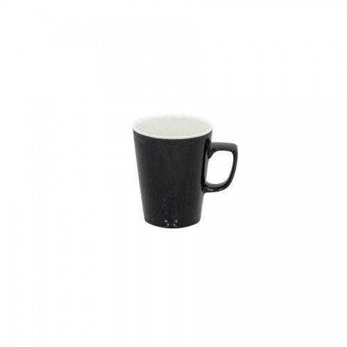 Superwhite Latte Mug Speckle Black 285ml 10oz