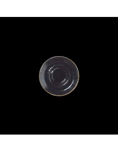 Steelite Craft Double Well Saucer Liquorice 11.75cm 2