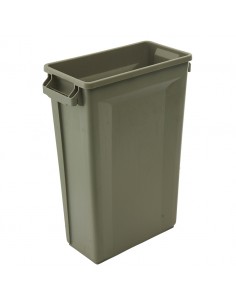 Svelte Bin with Venting Channels 87L, Beige