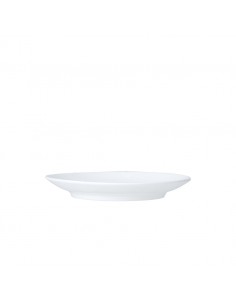 Coupe White Espresso Saucer 12cm