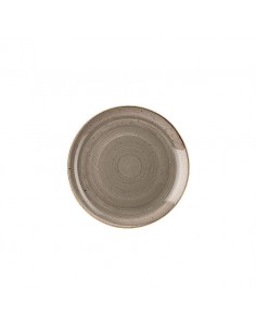 Stonecast Peppercorn Grey Coupe Plate 16.5cm