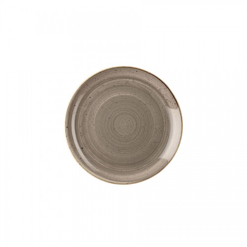 Stonecast Peppercorn Grey Coupe Plate 16.5cm