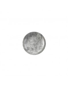 Urban Steel Grey Narrow Rim Plate 23cm 9 inch