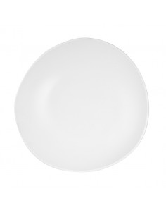 White Trace Melamine Bowl 38cm