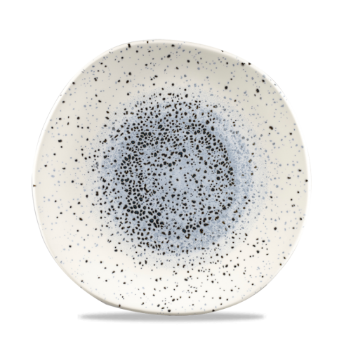 Mineral Blue Round Trace Plate 11 1/4 inch