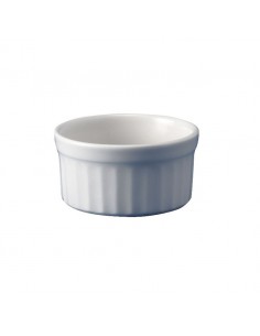 Cookware Ramekins White Stackable 9cm