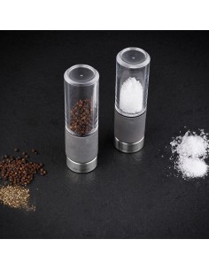 Cole and Mason Regent Concrete and Acrylic Pepper Mill