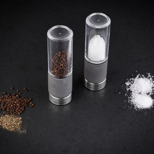 Cole and Mason Regent Concrete and Acrylic Pepper Mill
