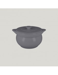 Chef's Fusion Round Soup Tureen & Lid Grey