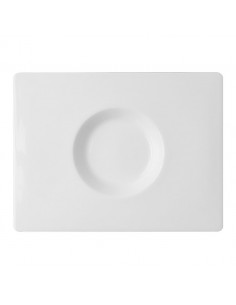 Allspice Rectangular Plate Cinnamon 29x22cm