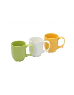 Dignity Mug Yellow Ceramic 25cl