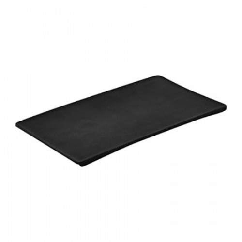 Black Melamine Platter 246x140x8mm