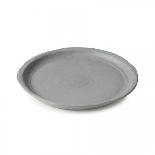 No.W Dinner Plate 23.5cm Grey Recyclay