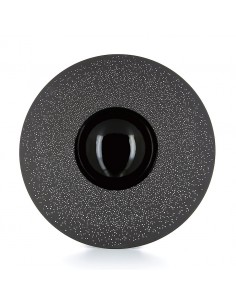 Sphere Plate Black Constellation 30.3Cm 5Cm H