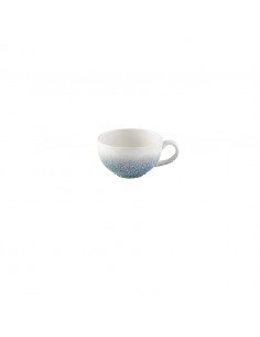 Raku Topaz Blue Cappuccino Cup H: 5.5cm