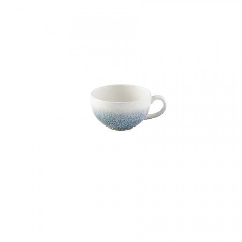 Raku Topaz Blue Cappuccino Cup H: 5.5cm