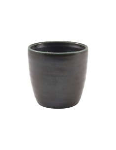 Terra Porcelain Black Chip Cup 32cl