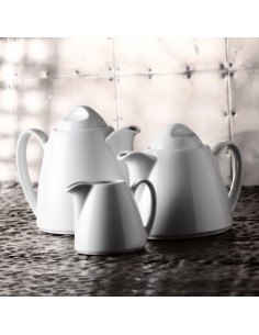 Steelite Liv Beverage Pot 35cl 12oz White 2