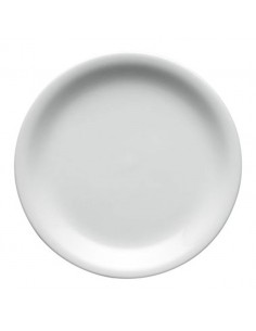 Superwhite Plate Narrow Rim 26cm 10.3 inch