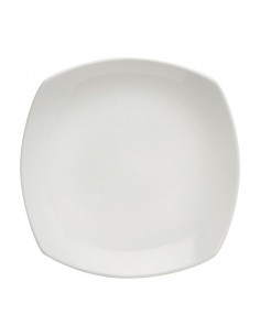 Orientix Kakuzara Square Plate - White 23.5 x 23.5cm