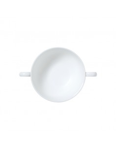 Simplicity Harmony Sugar Bowl Covered White 2