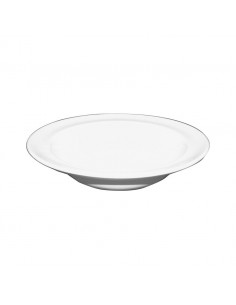 Whiteware Bowl Stone Rim 16cm