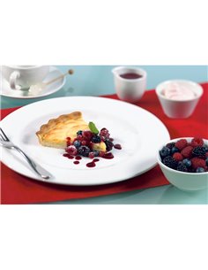 Whiteware Bowl Stone Rim 16cm 2