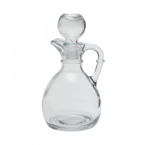 Oil Or Vinegar Clear Glass With Stopper 17cl